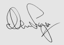 Lord Sugar signature